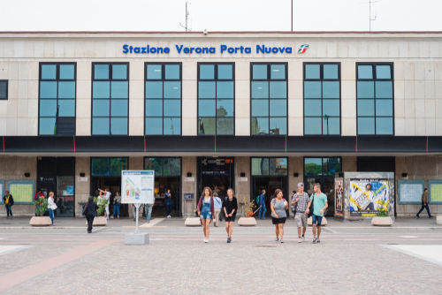 deposito all'interno delle stazioni Verona Porta Nuova